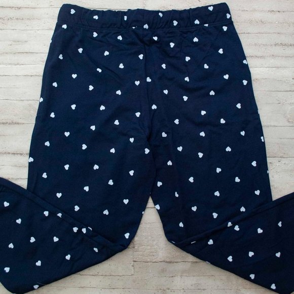 NWT J. Crew Mini Heart Joggers in Antique Navy size L - Picture 4 of 5